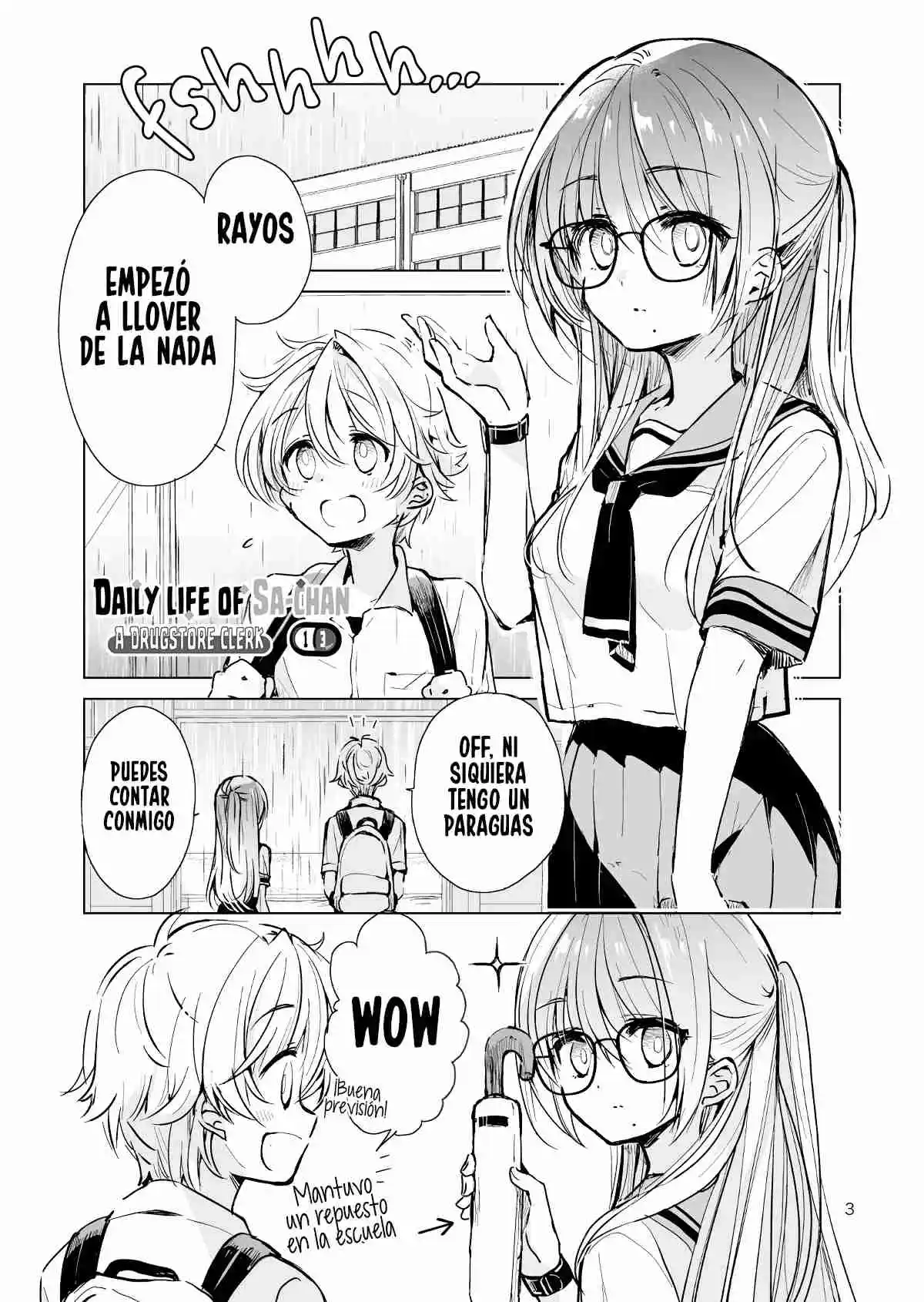 La Vida Diaria De Sa-chan Empleada De Una Farmacia: Chapter 13 - Page 1