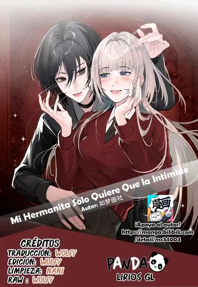 Mi Hermanita Solo Quiere Que La Intimide: Chapter 12 - Page 1