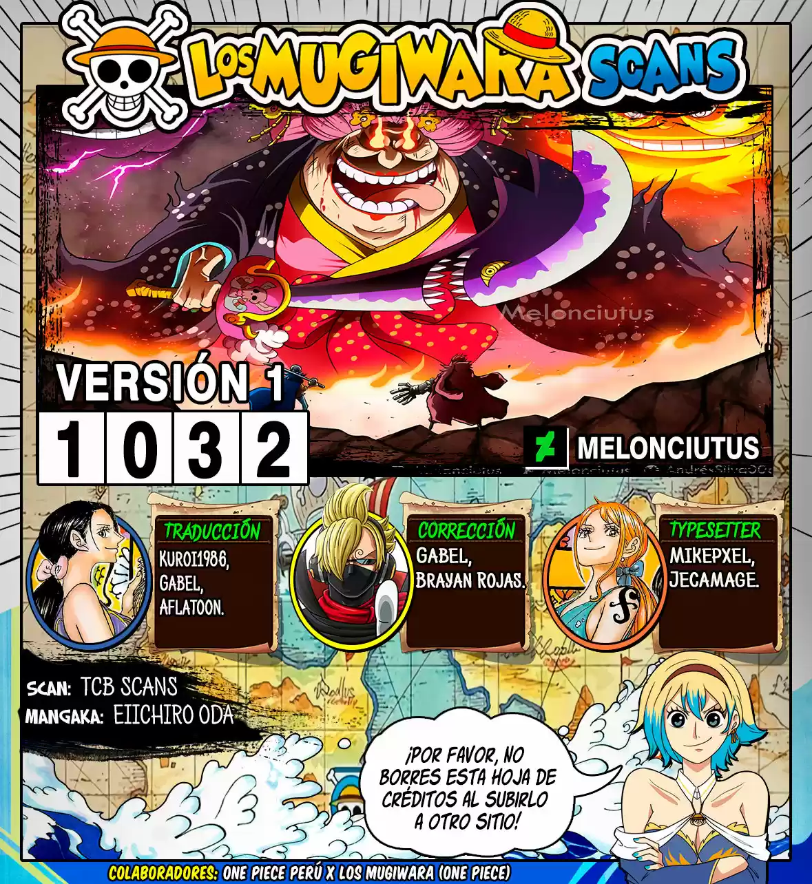 One Piece: Chapter 1032 - Page 1