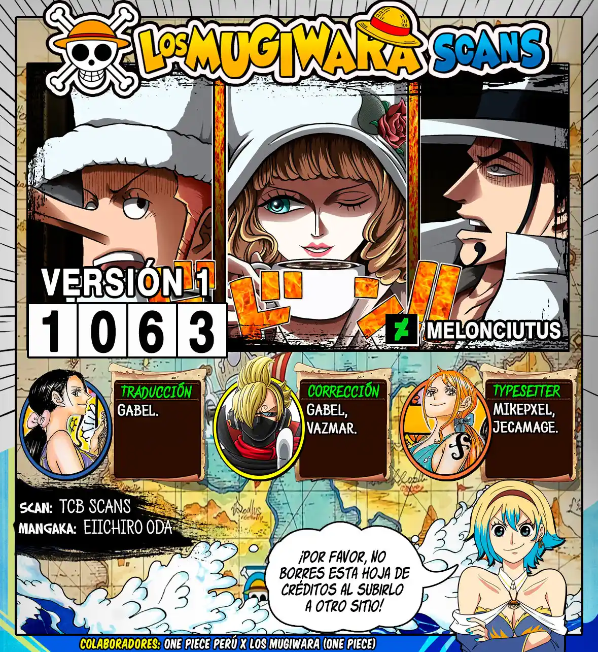 One Piece: Chapter 1063 - Page 1