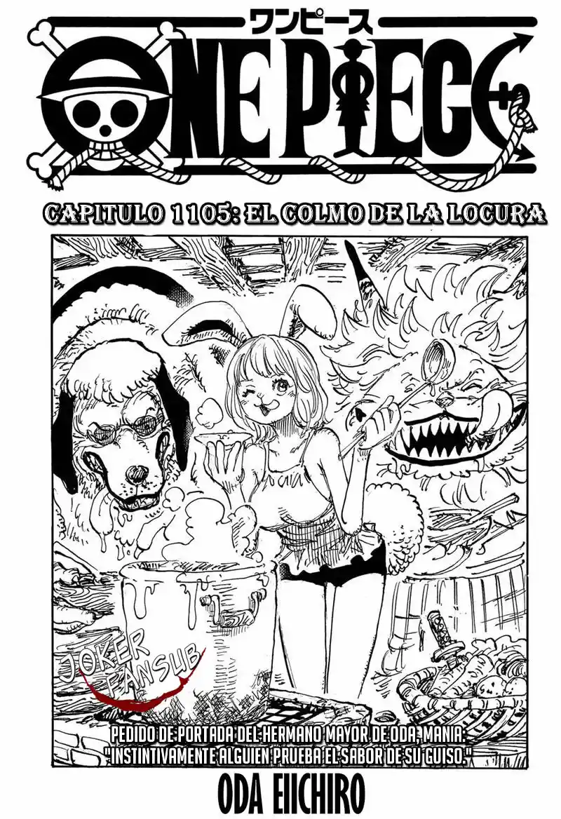 One Piece: Chapter 1105 - Page 1