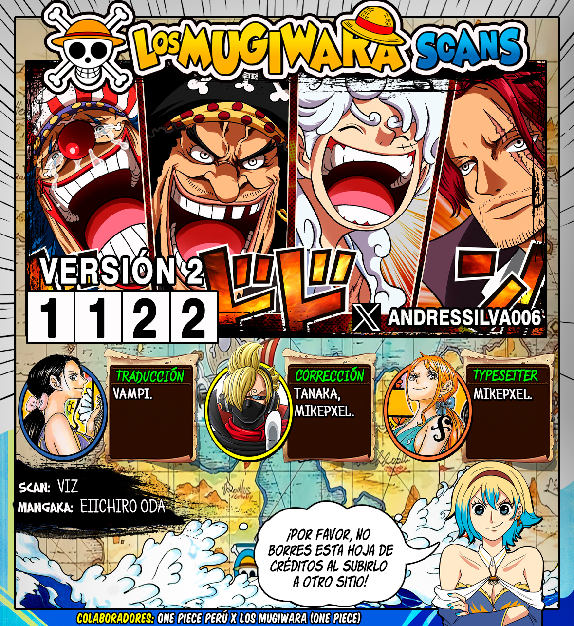 One Piece: Chapter 1122 - Page 1