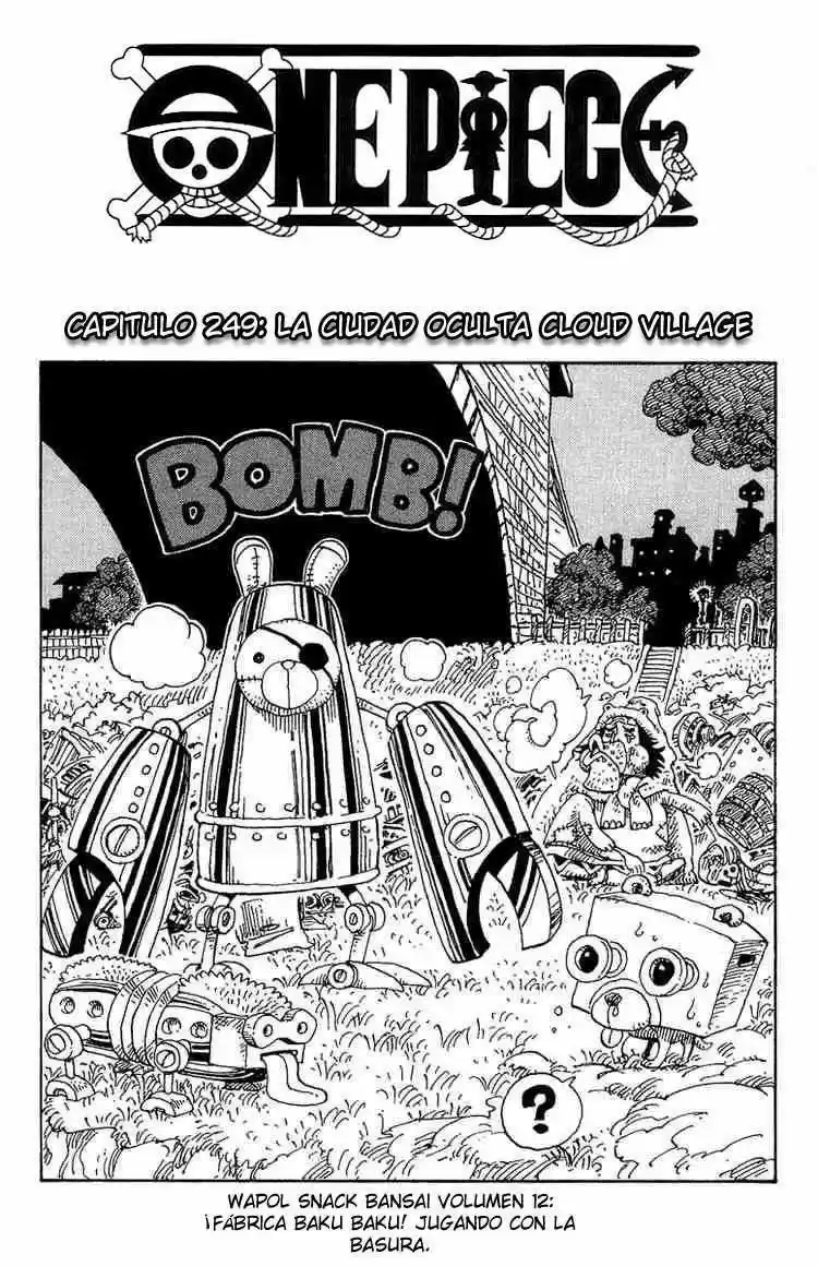 One Piece: Chapter 249 - Page 1