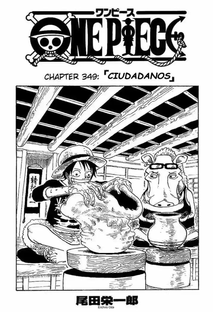 One Piece: Chapter 349 - Page 1