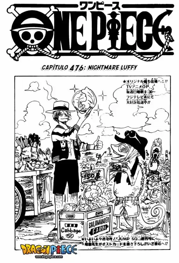 One Piece: Chapter 476 - Page 1