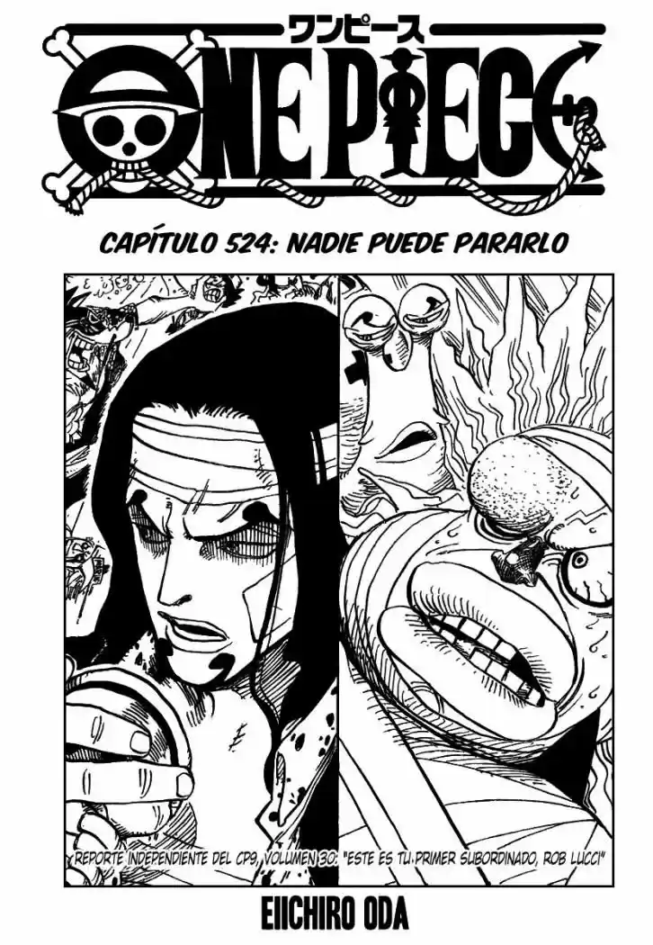 One Piece: Chapter 524 - Page 1