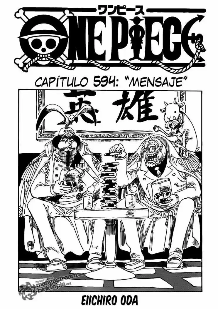 One Piece: Chapter 594 - Page 1