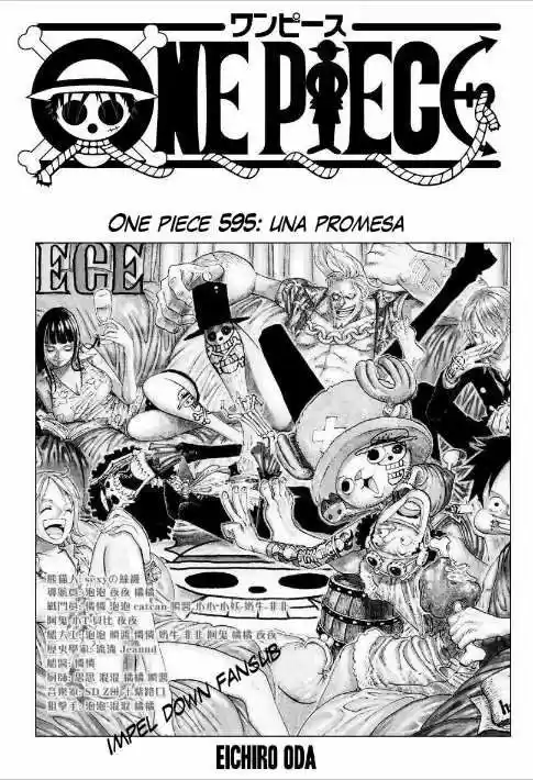 One Piece: Chapter 595 - Page 1