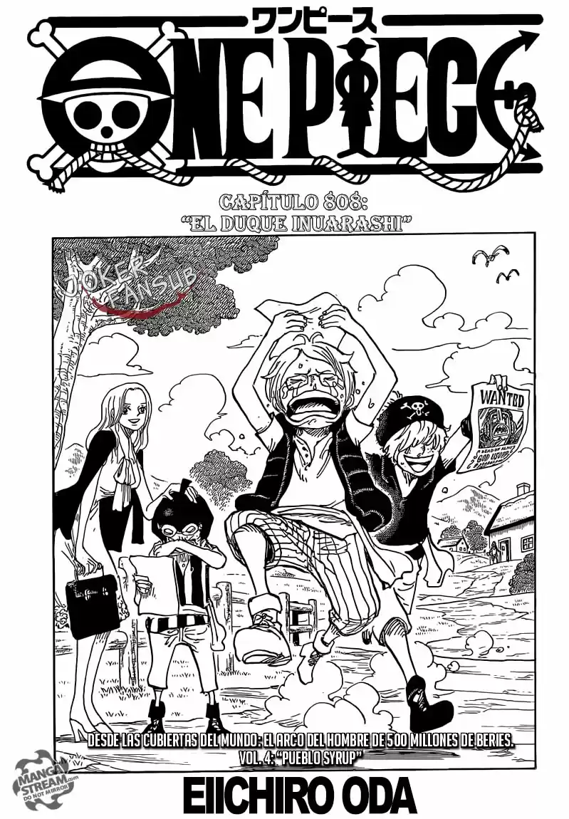 One Piece: Chapter 808 - Page 1