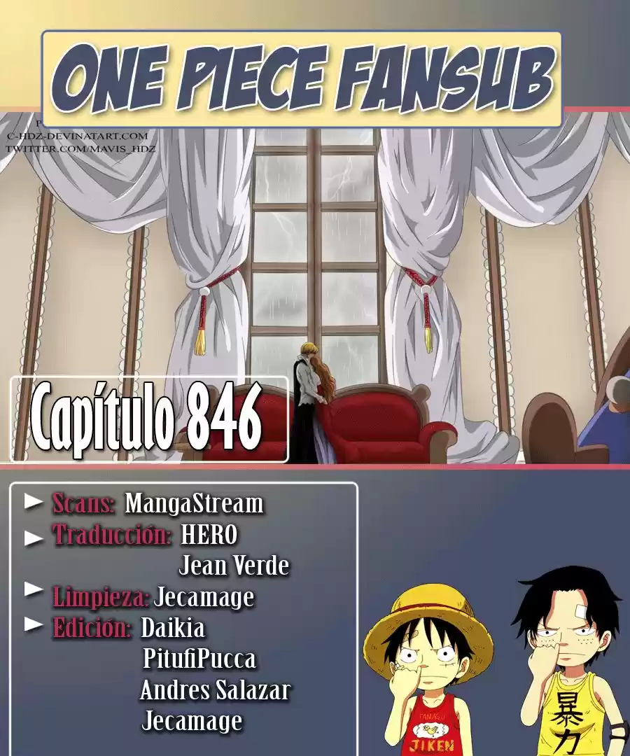 One Piece: Chapter 846 - Page 1