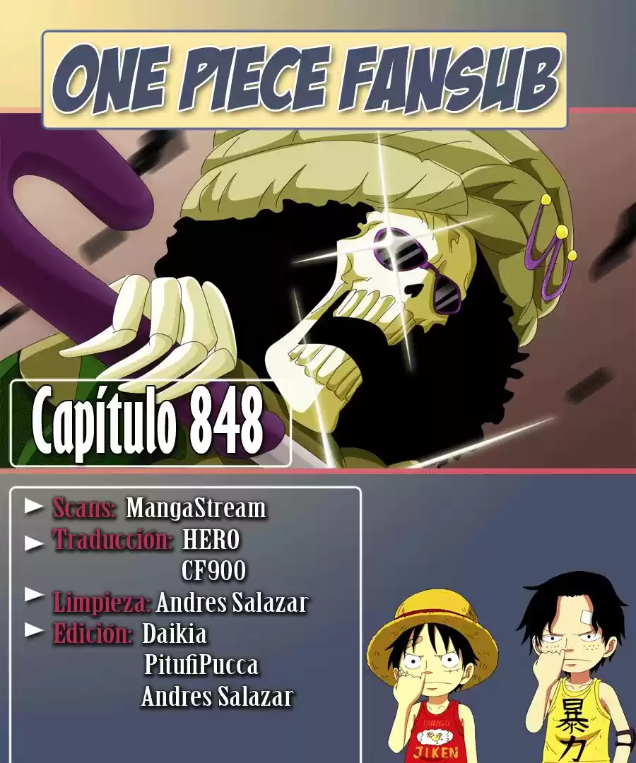 One Piece: Chapter 848 - Page 1