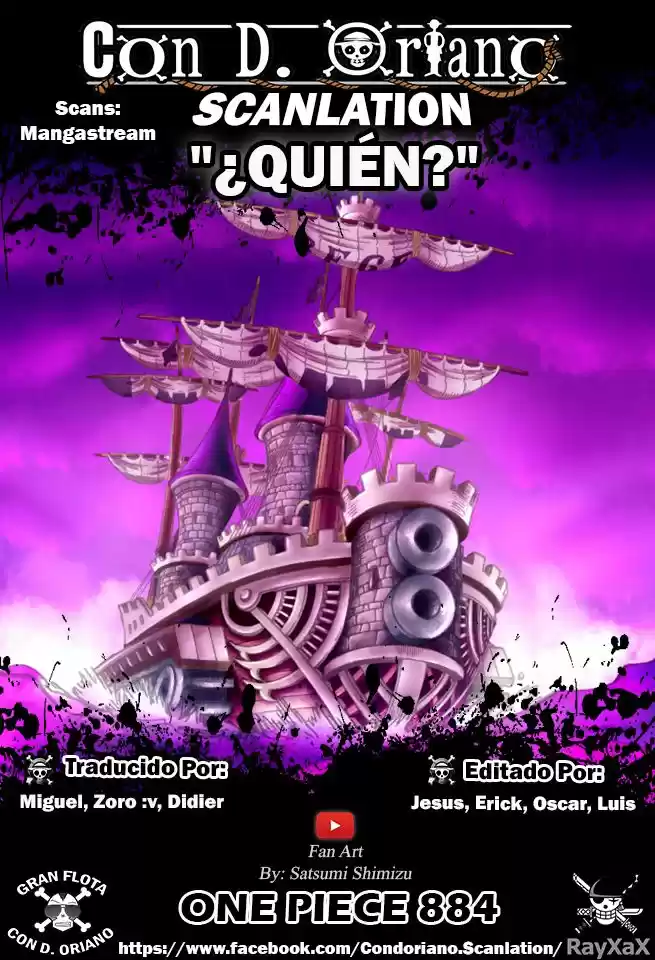 One Piece: Chapter 884 - Page 1