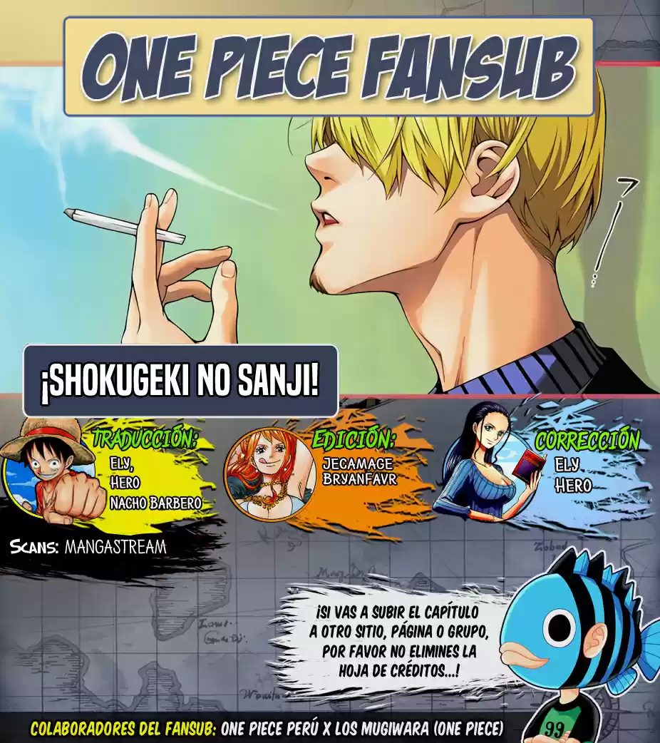 One Piece: Chapter 912 - Page 1