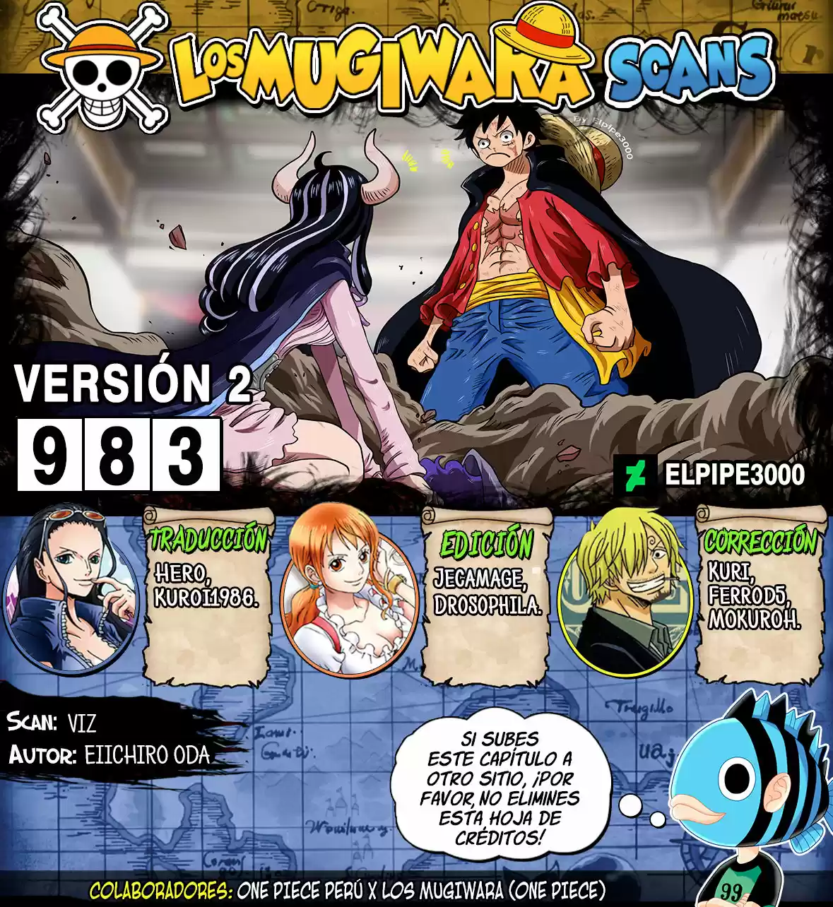 One Piece: Chapter 983 - Page 1