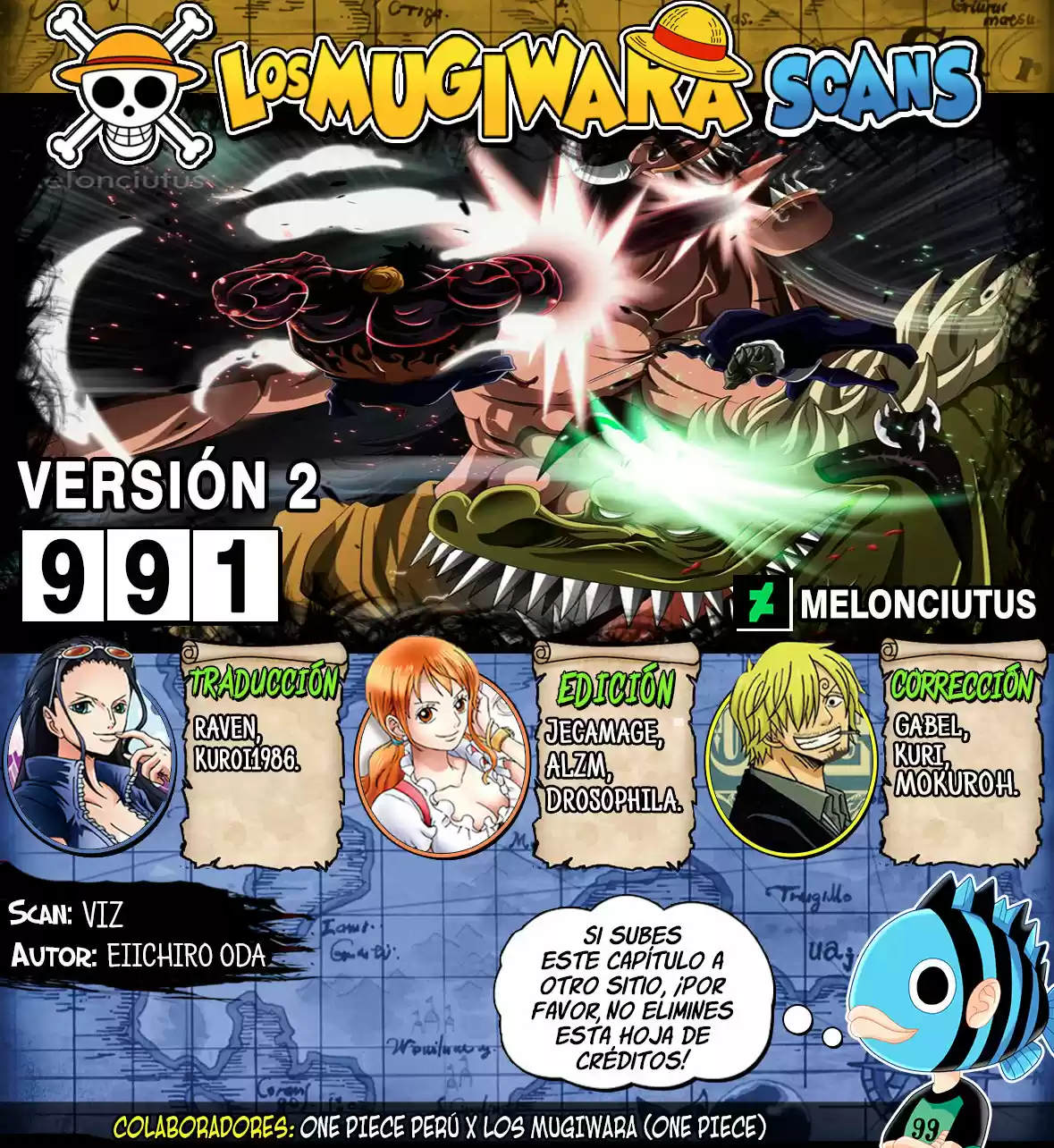 One Piece: Chapter 991 - Page 1