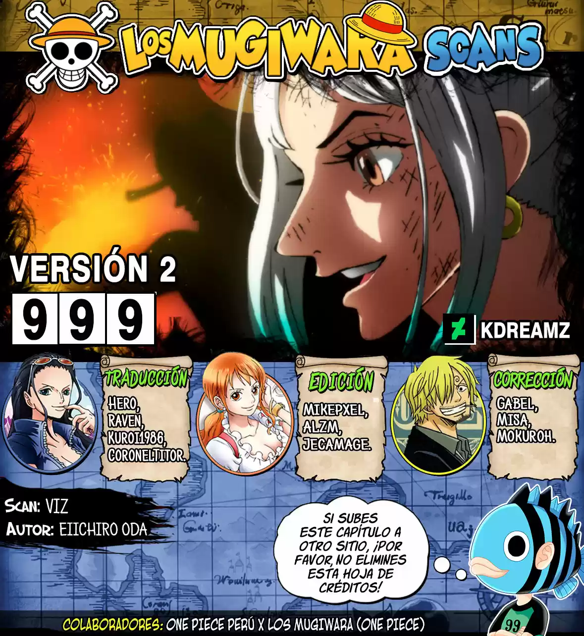 One Piece: Chapter 999 - Page 1