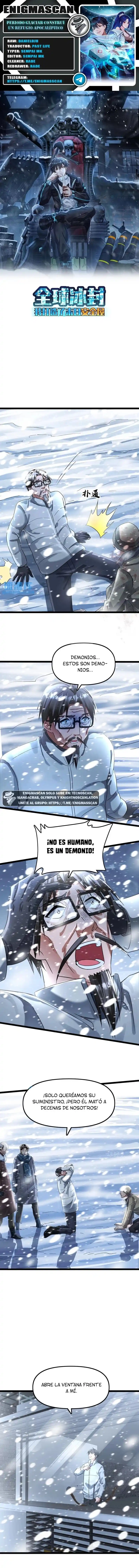 Periodo Glaciar: Construí Un Refugio Apocalíptico: Chapter 128 - Page 1