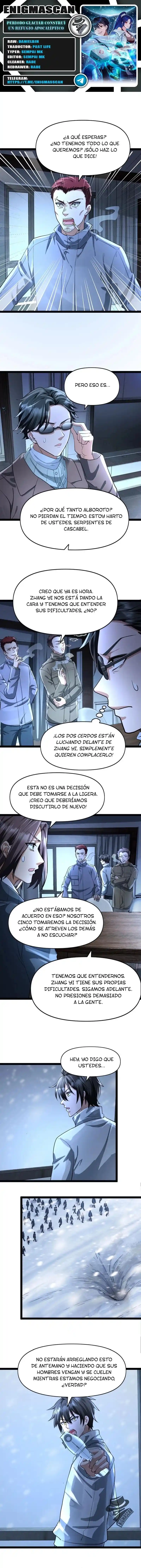 Periodo Glaciar: Construí Un Refugio Apocalíptico: Chapter 66 - Page 1