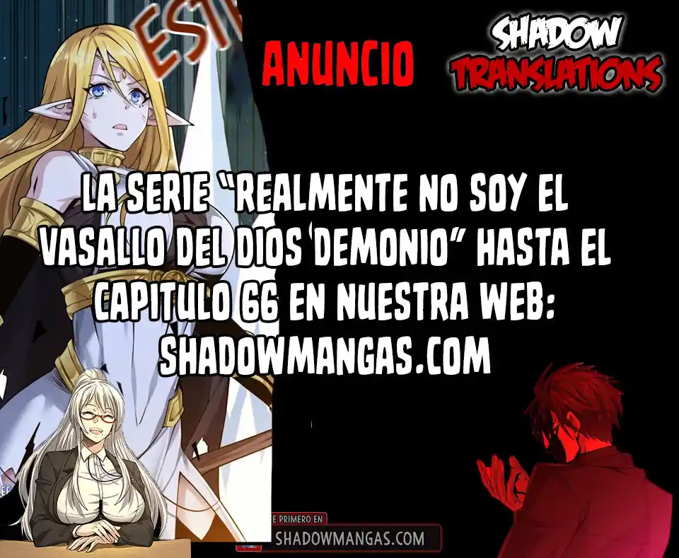 Realmente No Soy El Vasallo Del Dios Demonio: Chapter 65 - Page 1