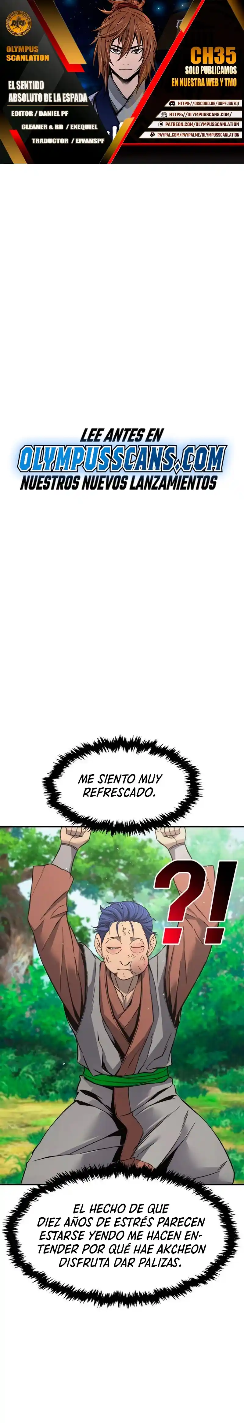 Sentido Absoluto De La Espada: Chapter 35 - Page 1