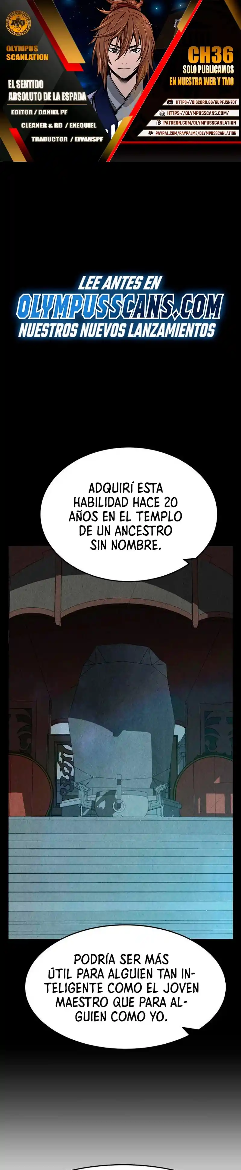 Sentido Absoluto De La Espada: Chapter 36 - Page 1