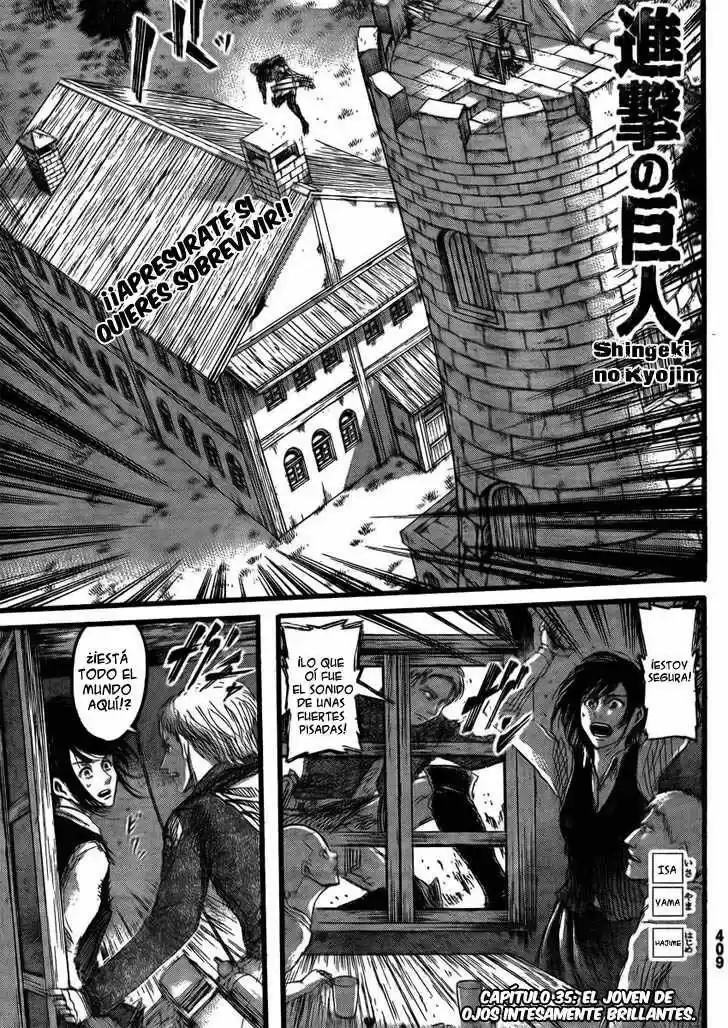 Shingeki No Kyojin: Chapter 35 - Page 1