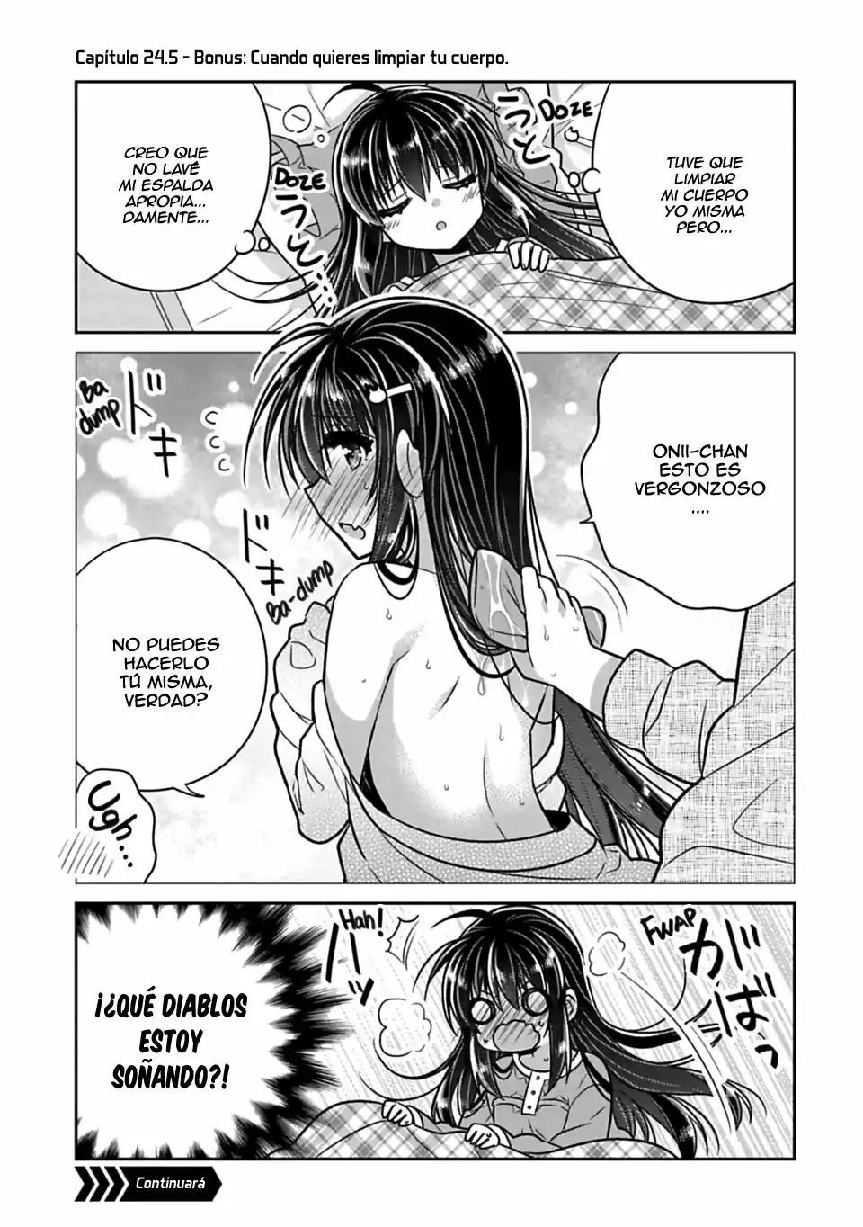 Siscon Ani To Brocon Imouto Ga Shoujiki Ni Nattara: Chapter 24 - Page 1