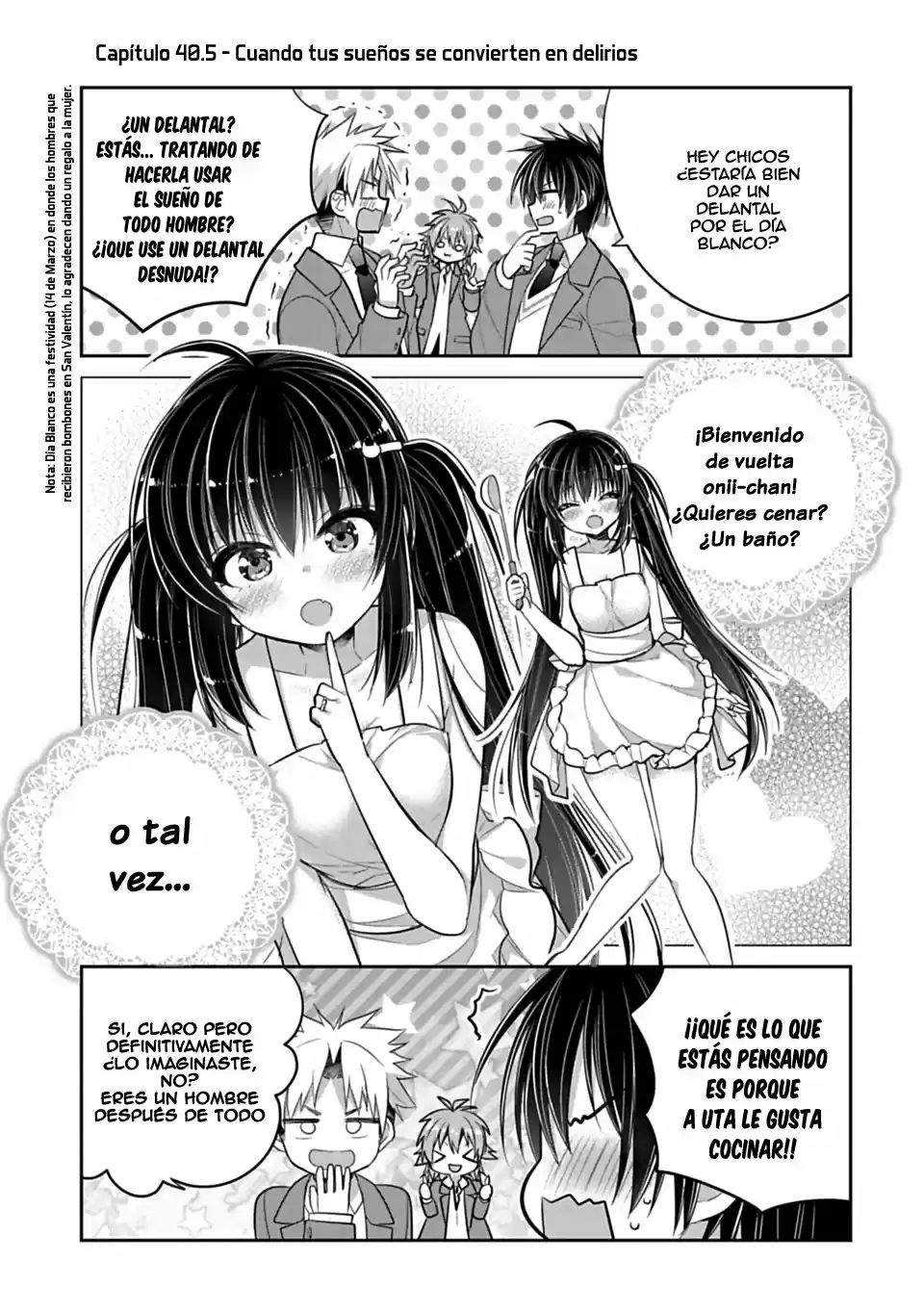 Siscon Ani To Brocon Imouto Ga Shoujiki Ni Nattara: Chapter 40 - Page 1