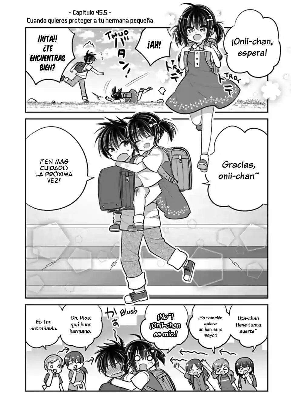 Siscon Ani To Brocon Imouto Ga Shoujiki Ni Nattara: Chapter 45 - Page 1