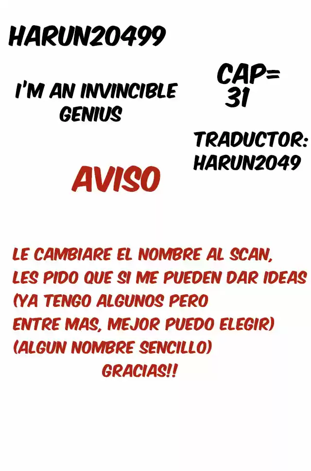 Soy Un Genio Invencible: Chapter 31 - Page 1