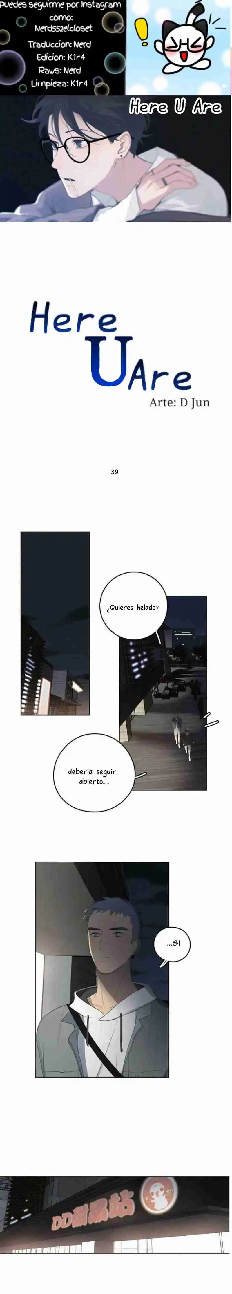 TE ENCONTRE: Chapter 39 - Page 1