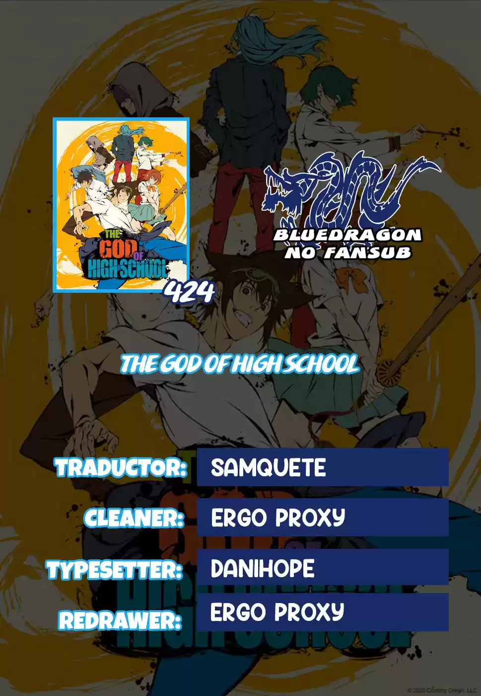 The God Of High School: Chapter 424 - Page 1