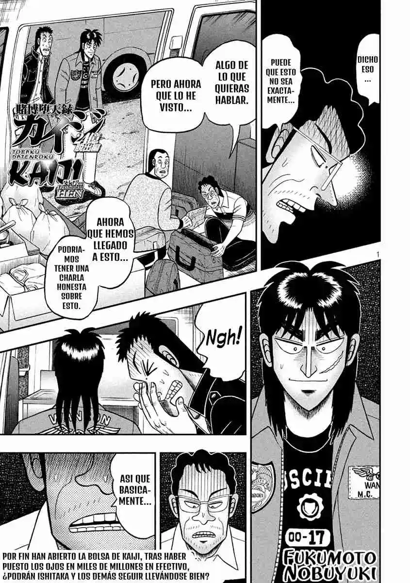 Tobaku Datenroku Kaiji: 24-oku Dasshutsu-hen: Chapter 118 - Page 1