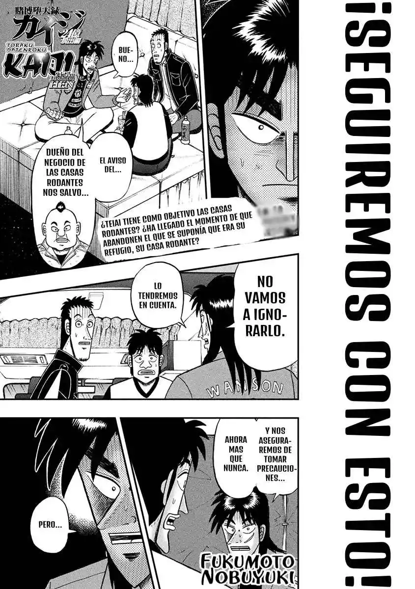 Tobaku Datenroku Kaiji: 24-oku Dasshutsu-hen: Chapter 93 - Page 1