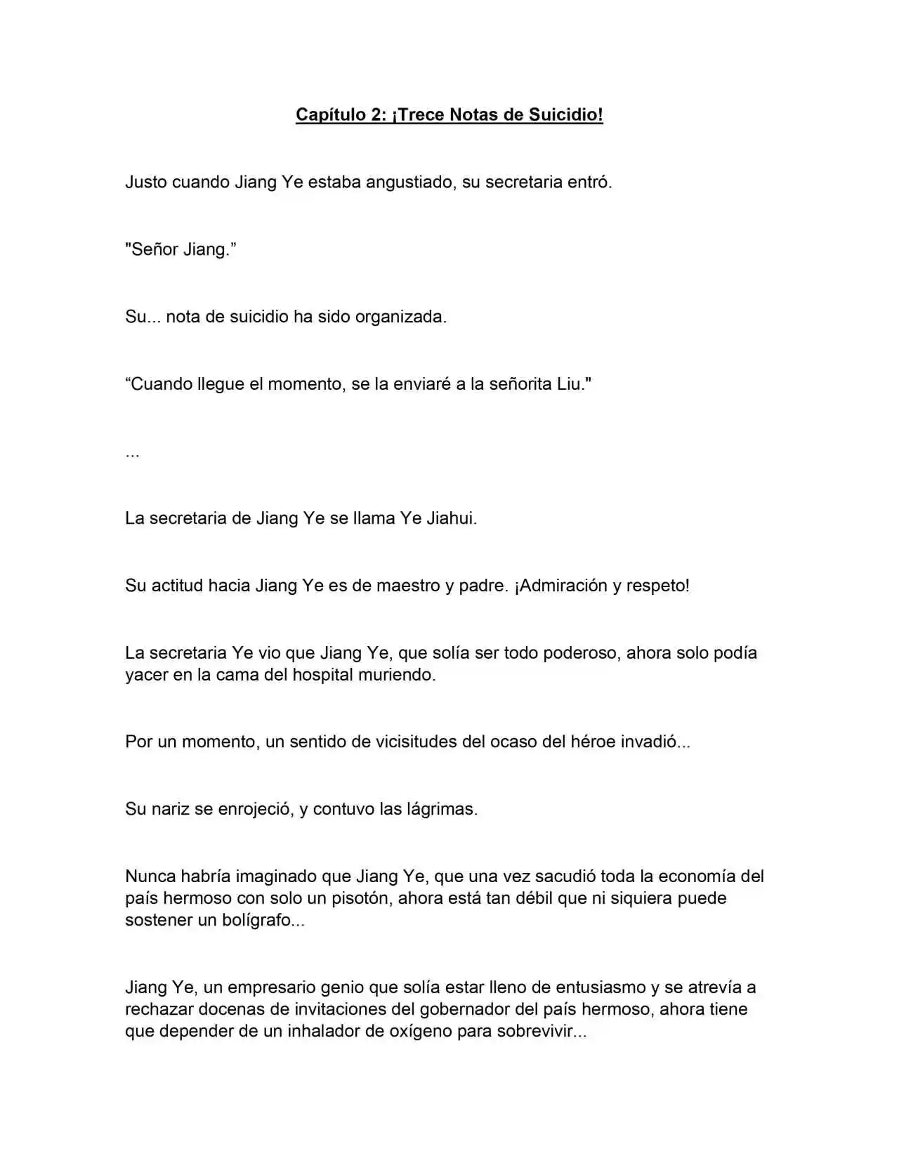 Trece Cartas De Suicidio, La Novia Estalló En Lágrimas Después De Que La Verdad Fue Revelada (Novela: Chapter 2 - Page 1